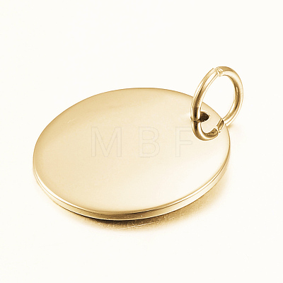 Smooth Surface 304 Stainless Steel Pendants STAS-H424-26G-1