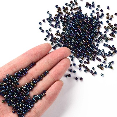 8/0 Glass Seed Beads SEED-US0003-3mm-604-1