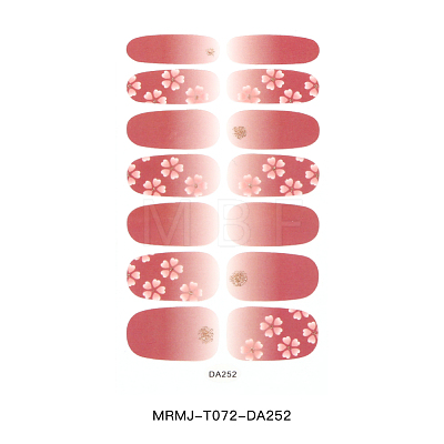 Full Cover Nail Art Stickers MRMJ-T072-DA252-1