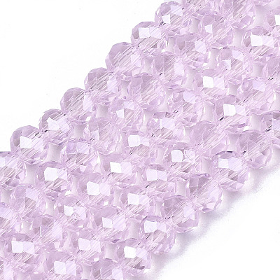 Electroplate Glass Beads Strands EGLA-A044-T3mm-A10-1