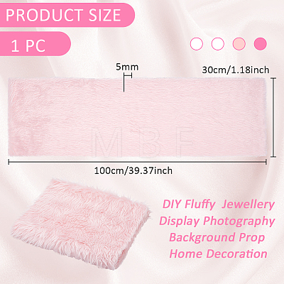 Plush Polyester Fabric AJEW-WH0419-39A-1