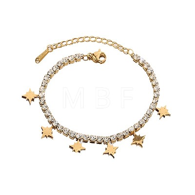 304 Stainless Steel Charm Bracelets WG4CBE1-01-1