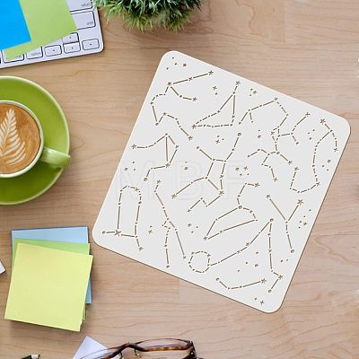 Plastic Reusable Drawing Painting Stencils Templates DIY-WH0172-304-1