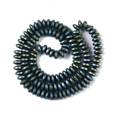 Electroplated Synthetic Non-magnetic Hematite Beads Strands G-E618-08A-1