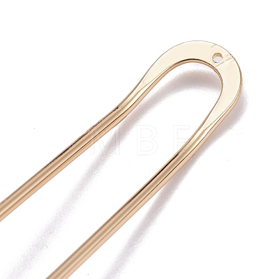Brass Hair Fork Findings KK-F830-01KCG-1