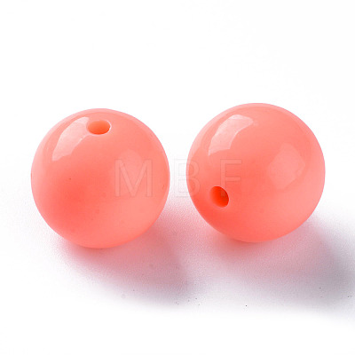 Opaque Acrylic Beads MACR-S370-C20mm-SS2109-1