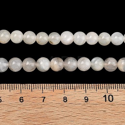 Natural White Moonstone Beads Strands LS-G-C277-A01-6mm-1
