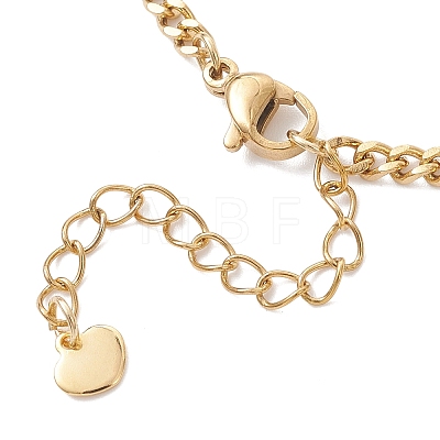 3MM 304 Stainless Steel Curb Chain Bracelet Making AJEW-JB01464-02-1
