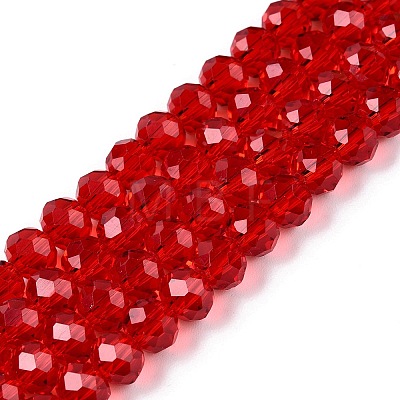 Glass Beads Strands EGLA-A044-T6mm-D01-1