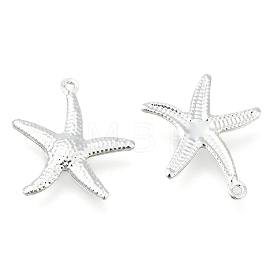 Starfish Brass Pendants X-KK-L134-11S-1