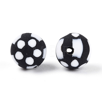 Handmade Polymer Clay Beads CLAY-Q253-05A-1
