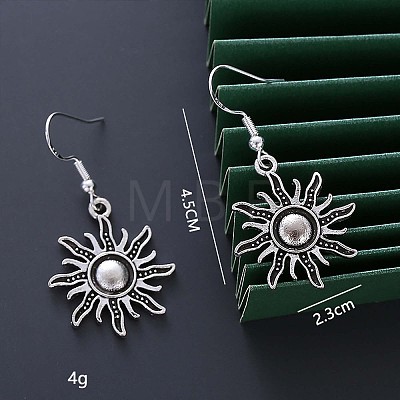 Brass & Alloy Dangle Earrings FS-WG95800-02-1