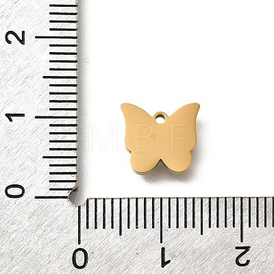 304 Stainless Steel Butterfly Charms STAS-Q348-26G-02-1