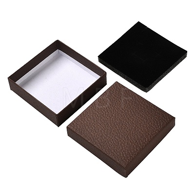 Square Cardboard Necklace Box X1-CBOX-Q038-02A-1