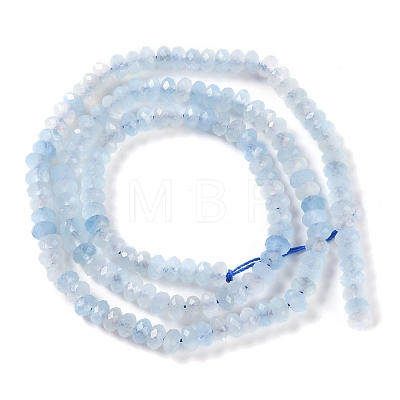 Natural Aquamarine Beads Strands G-E194-12-01-1