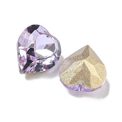 Glass Rhinestone Cabochons RGLA-L029-16A-371-1