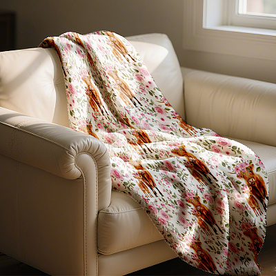 Rectangle Velet Blanket AJEW-WH0574-016-1