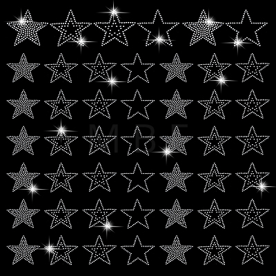 Glass Hotfix Rhinestone DIY-WH0622-654D-1