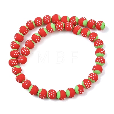 Handmade Polymer Clay Beads Strands PY-CBAEC33-02Q-1