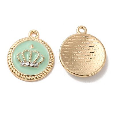 Alloy Enamel Pendants ENAM-K069-03G-1