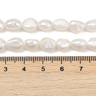 Natural Cultured Freshwater Pearl Beads Strands PEAR-P064-20J-06A-1