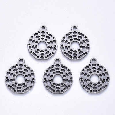 304 Stainless Steel Pendants STAS-S113-005-1