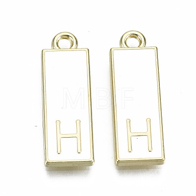 Alloy Enamel Pendants ENAM-T012-01H-RS-1