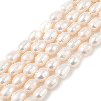 Natural Cultured Freshwater Pearl Beads Strands PEAR-I007-01C-02A-1