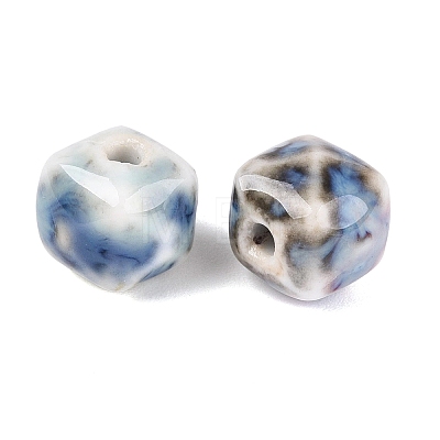 Vintage Handmade Porcelain Beads PORC-N013-18-13-1