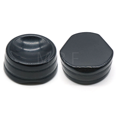 Natural Obsidian Display Base Stand Holder for Crystal WICR-PW0001-16G-1