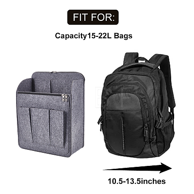 Felt Backpack Organizer Insert FIND-WH0134-91B-1