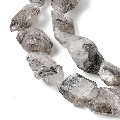 Natural Herkimer Diamond Beads Strands GG-CBA8084-06-1