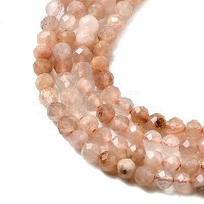 Natural Peach Moonstone Beads Strands G-F619-19A-3mm-01-1