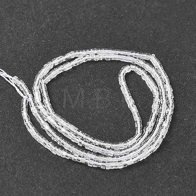 Natural Quartz Crystal Beads Strands G-G271-G06-1x1.5mm-1