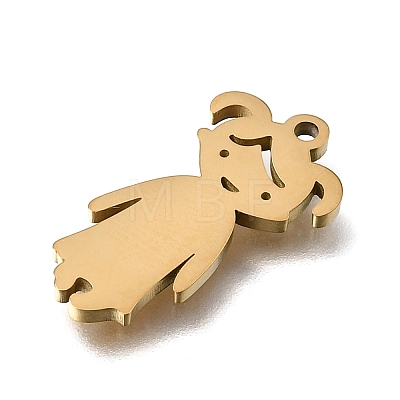 Children's Day 304 Stainless Steel Pendants STAS-E532-01G-A-1