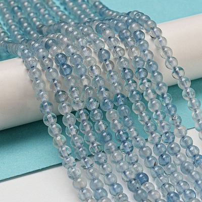 Natural Aquamarine Beads Strands G-A097-B13-03-1