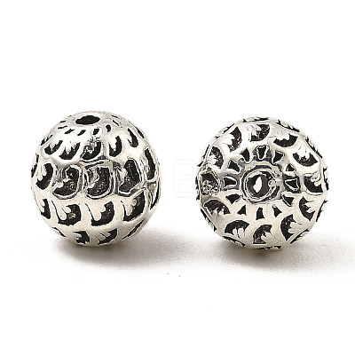 Tibetan Style Alloy Beads FIND-E041-09AS-01-1