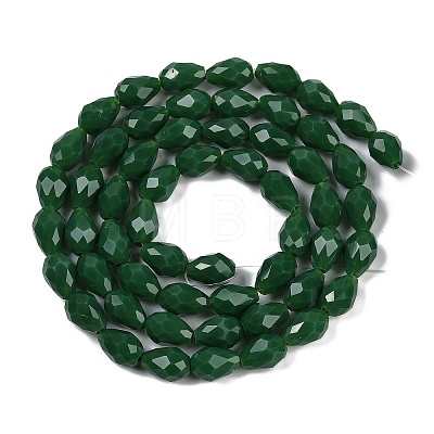 Opaque Solid Color Beads Strands EGLA-N013-P8mm-D04-1