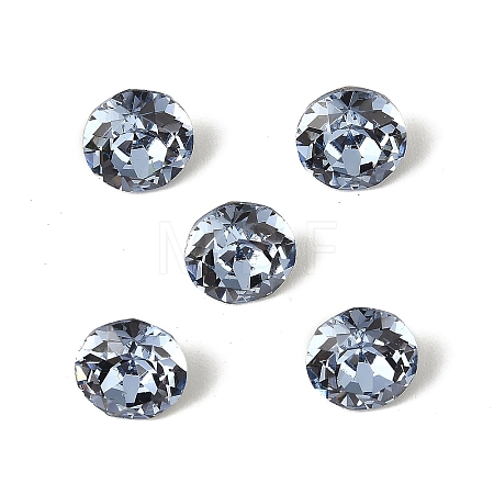 Glass Rhinestone Cabochons GLAA-A018-8mm-211-1