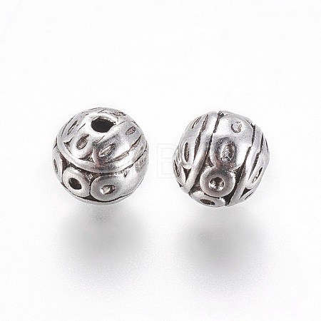 Tibetan Style Zinc Alloy Beads PALLOY-ZN191-AS-FF-1