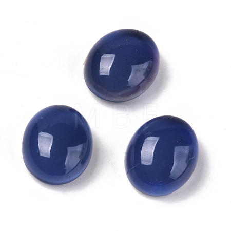 Glass Cabochons GLAA-R218-02-1