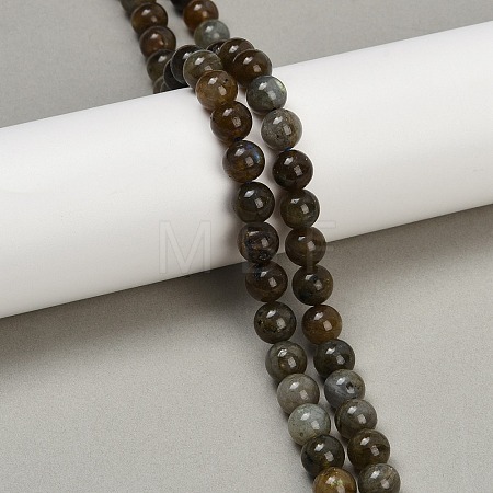 Natural Labradorite Beads Strands LS-G-I253-01-8mm-1