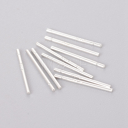 Sterling Silver Ear Stud Findings X-STER-E041-16S-1