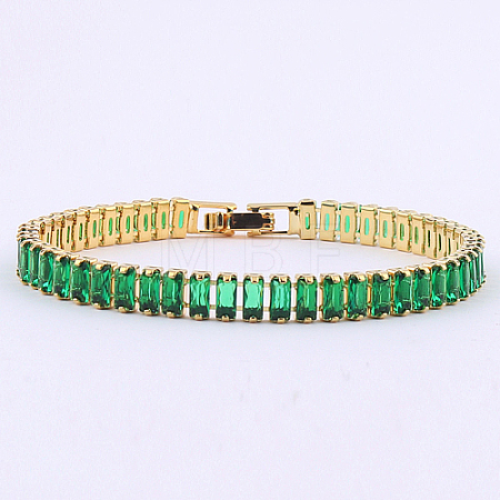 Cubic Zirconia Tennis Bracelets ND9317-3-1