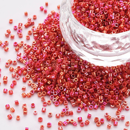 Glass Cylinder Beads SEED-S047-M-001-1