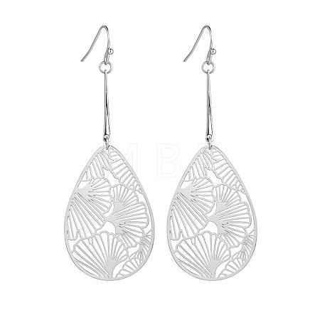 Brass Dangle Earrings FS-WGC6E98-04-1