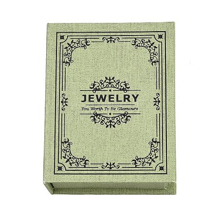 Floral Printed Paper Jewelry Display Magnetic Cases CON-K015-03A-02-1
