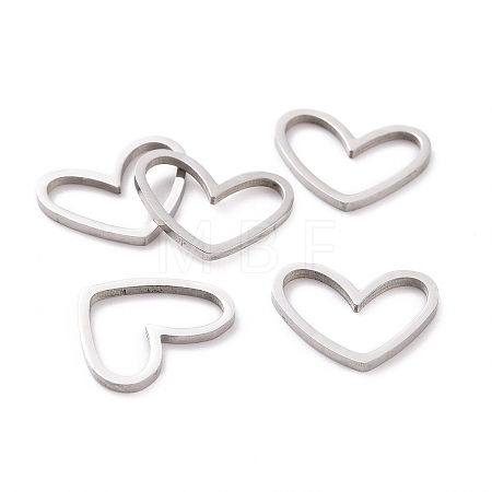 Non-Tarnish 201 Stainless Steel Linking Rings STAS-R111-LA105-01-1