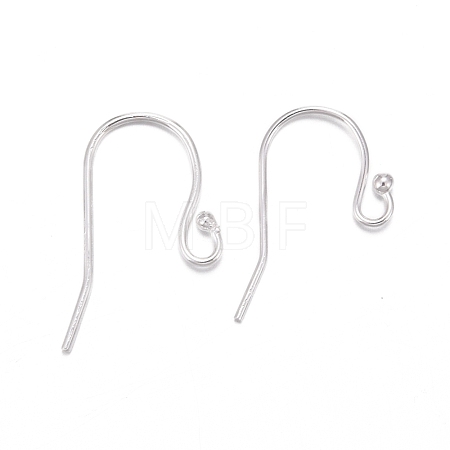 925 Sterling Silver Earring Hooks STER-K167-051B-S-1