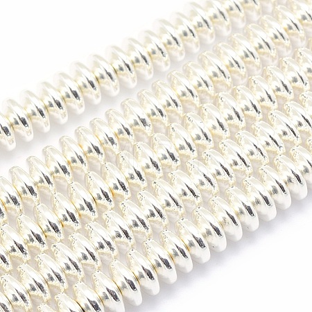 Electroplate Non-magnetic Synthetic Hematite Beads Strands X-G-L485-05A-S-1